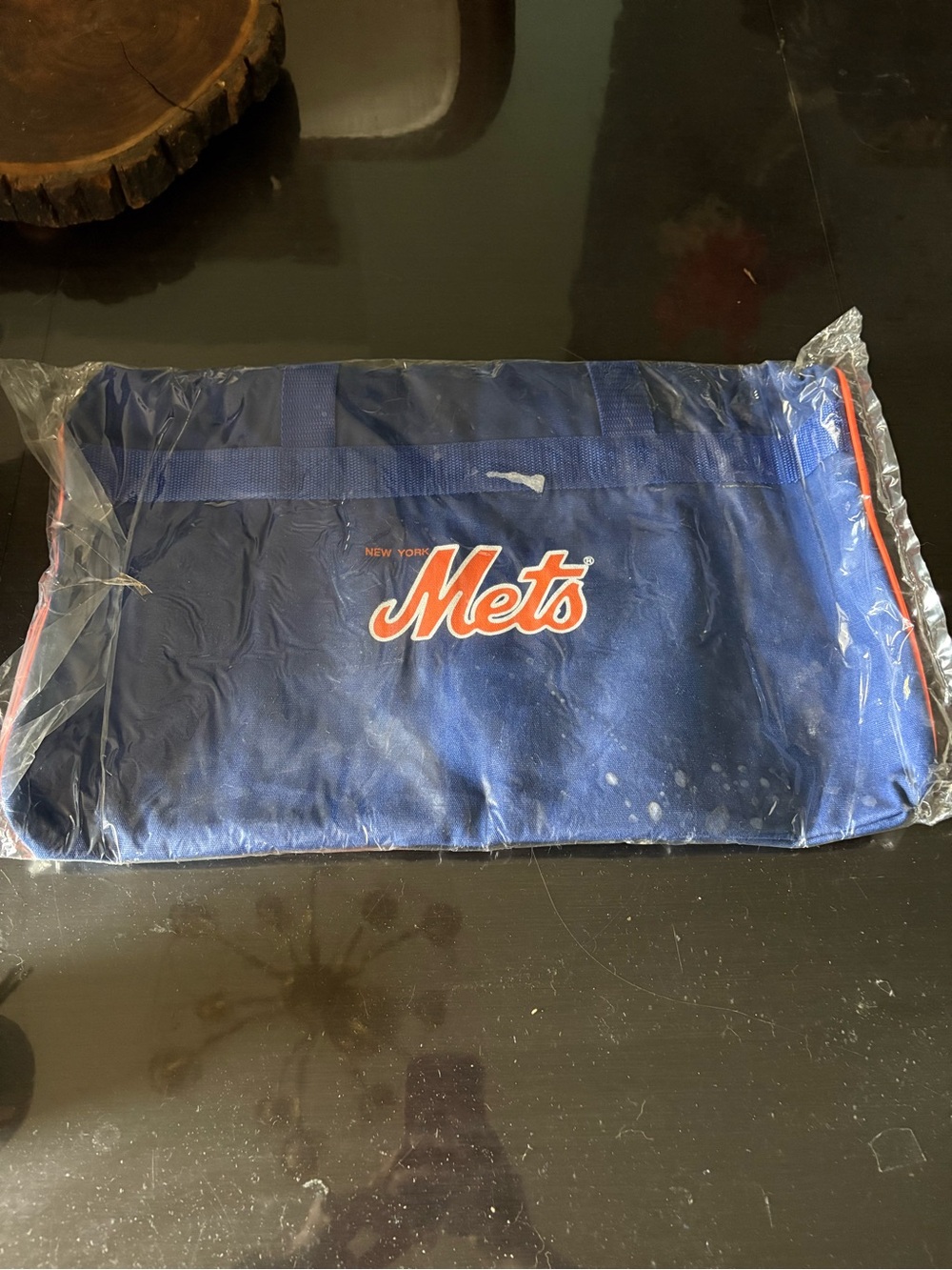 Vintage New York METS Blue and Orange duffle Bag